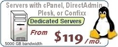 discount dedicated server cpanel